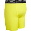 imageReebok Boys Boxer Briefs  3 Pack Athletic Performance Stretch Long Leg Underwear Boxers for Boys with Support Pouch 618Light GreyYellowNavy