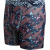 imageReebok Boys Boxer Briefs  3 Pack Athletic Performance Stretch Long Leg Underwear Boxers for Boys with Support Pouch 618PrintMaritime BlueLight Grey
