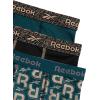 imageReebok Boys Boxer Briefs  3 Pack Performance Stretch Athletic Long Leg Underwear Boxers for Boys with Support Pouch 618Dark Sea PrintBlackDark Sea