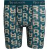 imageReebok Boys Boxer Briefs  3 Pack Performance Stretch Athletic Long Leg Underwear Boxers for Boys with Support Pouch 618Dark Sea PrintBlackDark Sea