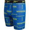 imageReebok Boys Boxer Briefs  3 Pack Performance Stretch Athletic Long Leg Underwear Boxers for Boys with Support Pouch 618Surf the Web PrintBlackEvening PrimroseBlack