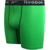 imageReebok Boys Boxer Briefs  4 Pack Performance Stretch Breathable Athletic Underwear Boxers for Boys Sizes 618Black PrintBlueBlackGreen