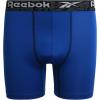 imageReebok Boys Boxer Briefs  4 Pack Performance Stretch Breathable Athletic Underwear Boxers for Boys Sizes 618Black PrintBlueBlackGreen