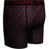 imageReebok Boys Boxer Briefs  4 Pack Performance Stretch Breathable Athletic Underwear Boxers for Boys Sizes 618Black PrintBlueBlackRed