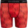 imageReebok Boys Boxer Briefs  4 Pack Performance Stretch Breathable Athletic Underwear Boxers for Boys Sizes 618Black PrintChinese RedTangerine Print