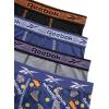 imageReebok Boys Boxer Briefs  4 Pack Performance Stretch Breathable Athletic Underwear Boxers for Boys Sizes 618BlackSkipper BlueMonumentPrint