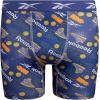 imageReebok Boys Boxer Briefs  4 Pack Performance Stretch Breathable Athletic Underwear Boxers for Boys Sizes 618BlackSkipper BlueMonumentPrint