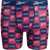 imageReebok Boys Boxer Briefs  4 Pack Performance Stretch Breathable Athletic Underwear Boxers for Boys Sizes 618Blue DepthsBlackStone GreyRasberry Print