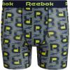 imageReebok Boys Boxer Briefs  4 Pack Performance Stretch Breathable Athletic Underwear Boxers for Boys Sizes 618Light GreyStone GreyMaritime BluePrint
