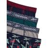 imageReebok Boys Boxer Briefs  4 Pack Performance Stretch Breathable Athletic Underwear Boxers for Boys Sizes 618Maritime BlueLight Grey MelangeDark Sea