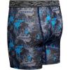 imageReebok Boys Boxer Briefs  4 Pack Performance Stretch Breathable Athletic Underwear Boxers for Boys Sizes 618PrintBlue DanubeBlackBlue Danube Print