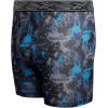 imageReebok Boys Boxer Briefs  4 Pack Performance Stretch Breathable Athletic Underwear Boxers for Boys Sizes 618PrintBlue DanubeBlackBlue Danube Print