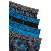 imageReebok Boys Boxer Briefs  4 Pack Performance Stretch Breathable Athletic Underwear Boxers for Boys Sizes 618PrintBlue DanubeBlackBlue Danube Print