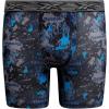 imageReebok Boys Boxer Briefs  4 Pack Performance Stretch Breathable Athletic Underwear Boxers for Boys Sizes 618PrintBlue DanubeBlackBlue Danube Print