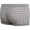 imageReebok Girls Boyshorts Underwear  5 Pack Soft Breathable Panties Boy Shorts Seamless Underwear for Girls Sizes 616Sharkskin JacquardDenimRoseBlackBlue