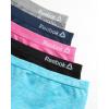 imageReebok Girls Boyshorts Underwear  5 Pack Soft Breathable Panties Boy Shorts Seamless Underwear for Girls Sizes 616Sharkskin PrintEvening BlueBright PinkBlackAqua