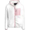 imageReebok Girls Fleece Jacket  Full Zip Sherpa Fleece Hooded Sweatshirt Jacket  Faux Fur Teddy Coat for Girls 716Cream