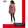 imageReebok Girls Fleece Jacket  Full Zip Sherpa Fleece Hooded Sweatshirt Jacket  Faux Fur Teddy Coat for Girls 716Dusty Rose Pink