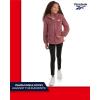 imageReebok Girls Fleece Jacket  Full Zip Sherpa Fleece Hooded Sweatshirt Jacket  Faux Fur Teddy Coat for Girls 716Rose Pink