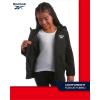 imageReebok Girls Fleece Jacket  Polar Fleece Hoodie Sweatshirt Jacket  Lightweight Coat for Girls 416Jet Black
