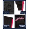 imageReebok Girls Jogger Set  2 Piece Matching Sweat Set with Pullover Hoodies and Athletic Joggers for GirlsBlack