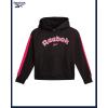 imageReebok Girls Jogger Set  2 Piece Matching Sweat Set with Pullover Hoodies and Athletic Joggers for GirlsBlack