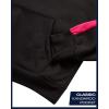 imageReebok Girls Jogger Set  2 Piece Matching Sweat Set with Pullover Hoodies and Athletic Joggers for GirlsBlack
