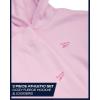 imageReebok Girls Jogger Set  2 Piece Matching Sweat Set with Pullover Hoodies and Athletic Joggers for GirlsBlush Pink