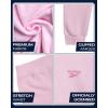 imageReebok Girls Jogger Set  2 Piece Matching Sweat Set with Pullover Hoodies and Athletic Joggers for GirlsBlush Pink