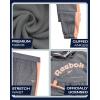 imageReebok Girls Jogger Set  2 Piece Matching Sweat Set with Pullover Hoodies and Athletic Joggers for GirlsDark Grey Heather