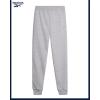 imageReebok Girls Jogger Set  2 Piece Matching Sweat Set with Pullover Hoodies and Athletic Joggers for GirlsHeather Grey