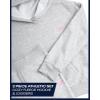 imageReebok Girls Jogger Set  2 Piece Matching Sweat Set with Pullover Hoodies and Athletic Joggers for GirlsHeather Grey