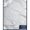 imageReebok Girls Jogger Set  2 Piece Matching Sweat Set with Pullover Hoodies and Athletic Joggers for GirlsHeather Grey