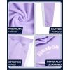 imageReebok Girls Jogger Set  2 Piece Matching Sweat Set with Pullover Hoodies and Athletic Joggers for GirlsLavender