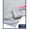 imageReebok Girls Jogger Set  2 Piece Matching Sweat Set with Pullover Hoodies and Athletic Joggers for GirlsLight Grey Heather