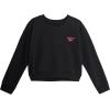imageReebok Girls Pants Set  2 Piece Lightweight Long Sleeve Shirt and Girls Leggings Outfit  Breathable Athletic OutfitsBlack