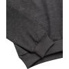 imageReebok Girls Pants Set  2 Piece Lightweight Long Sleeve Shirt and Girls Leggings Outfit  Breathable Athletic OutfitsDark Grey Heather