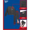 imageReebok Girls Pants Set  2 Piece Lightweight Long Sleeve Shirt and Girls Leggings Outfit  Breathable Athletic OutfitsDark Grey Heather
