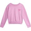 imageReebok Girls Pants Set  2 Piece Lightweight Long Sleeve Shirt and Girls Leggings Outfit  Breathable Athletic OutfitsPink