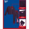imageReebok Girls Pants Set  2 Piece Lightweight Long Sleeve Shirt and Girls Leggings Outfit  Breathable Athletic OutfitsPlum