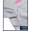 imageReebok Girls Sweat Suit Set  3 Piece Matching Set with Short Sleeve Graphic Tee Sweatpants and Hoodies for Teen GirlsLight Grey Heather 2