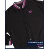 imageReebok Girls Sweat Suit Set  3 Piece Matching Set with Short Sleeve Graphic Tee Sweatpants and Hoodies for Teen GirlsPremium Black