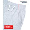 imageReebok Girls Sweatpants Active Fleece Cargo Joggers Size SXLLight Grey Heather Logo
