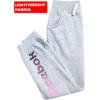 imageReebok Girls Sweatpants Active Fleece Cargo Joggers Size SXLLight Grey Heather Logo