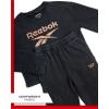 imageReebok Girls Sweatsuit Set  2 Piece Fleece Hoodie and Jogger Sweatpants Size 712Black