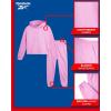 imageReebok Girls Sweatsuit Set  2 Piece Fleece Hoodie and Jogger Sweatpants Size 712Dusty Mauve