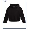 imageReebok Girls Sweatsuit Set  2 Piece Soft Long Sleeve Hoodie Sweatshirt and Sweatpants for Girls  Athletic SweatsuitBlack
