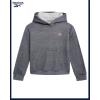 imageReebok Girls Sweatsuit Set  2 Piece Soft Long Sleeve Hoodie Sweatshirt and Sweatpants for Girls  Athletic SweatsuitDark Grey Heather 2