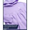 imageReebok Girls Sweatsuit Set  2 Piece Soft Long Sleeve Hoodie Sweatshirt and Sweatpants for Girls  Athletic SweatsuitLavender