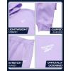 imageReebok Girls Sweatsuit Set  2 Piece Soft Long Sleeve Hoodie Sweatshirt and Sweatpants for Girls  Athletic SweatsuitLavender